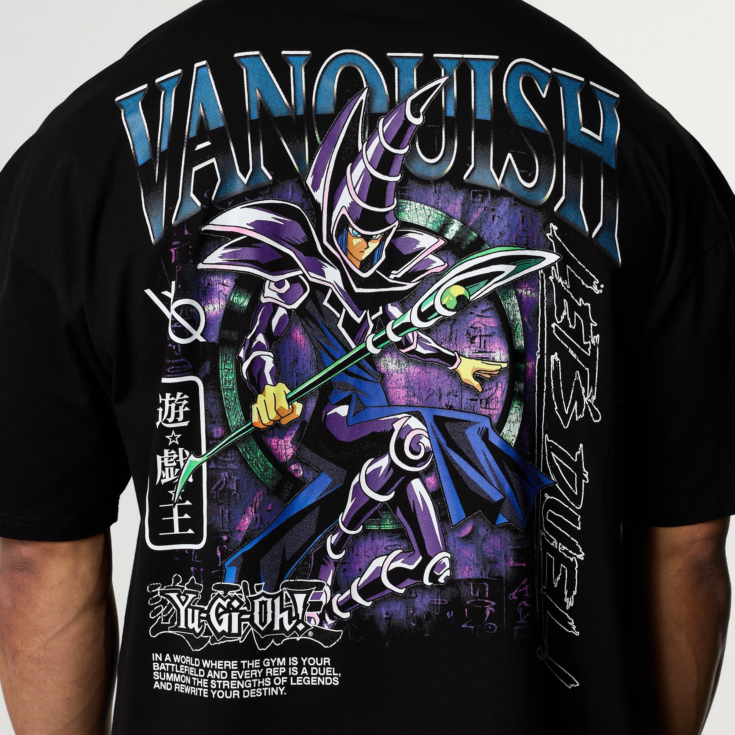 VANQUISH FITNESS 遊戯王モデル ブラックマジシャン ブラック オーバー