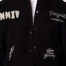VANQUISH CHAMPION BLACK VARSITY JACKET 3枚目の画像