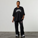 Varsity Black Oversized Boxy Football Jersey 8枚目の画像