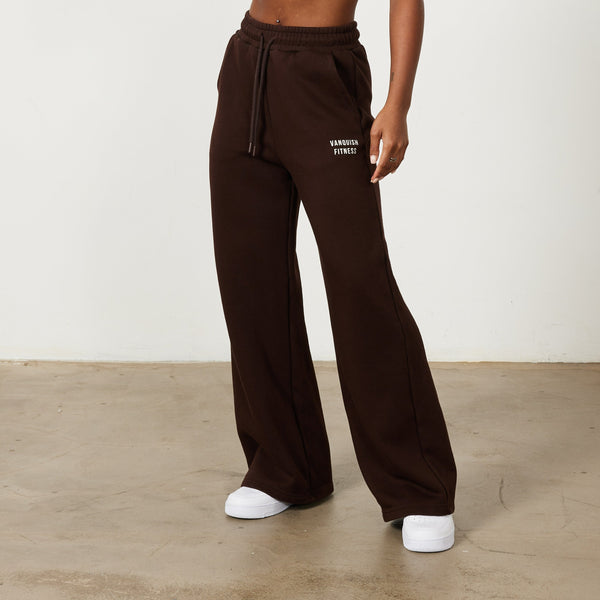 Vanquish Chestnut Brown Rejuvenate Wide Leg Oversized Sweatpants 1枚目の画像