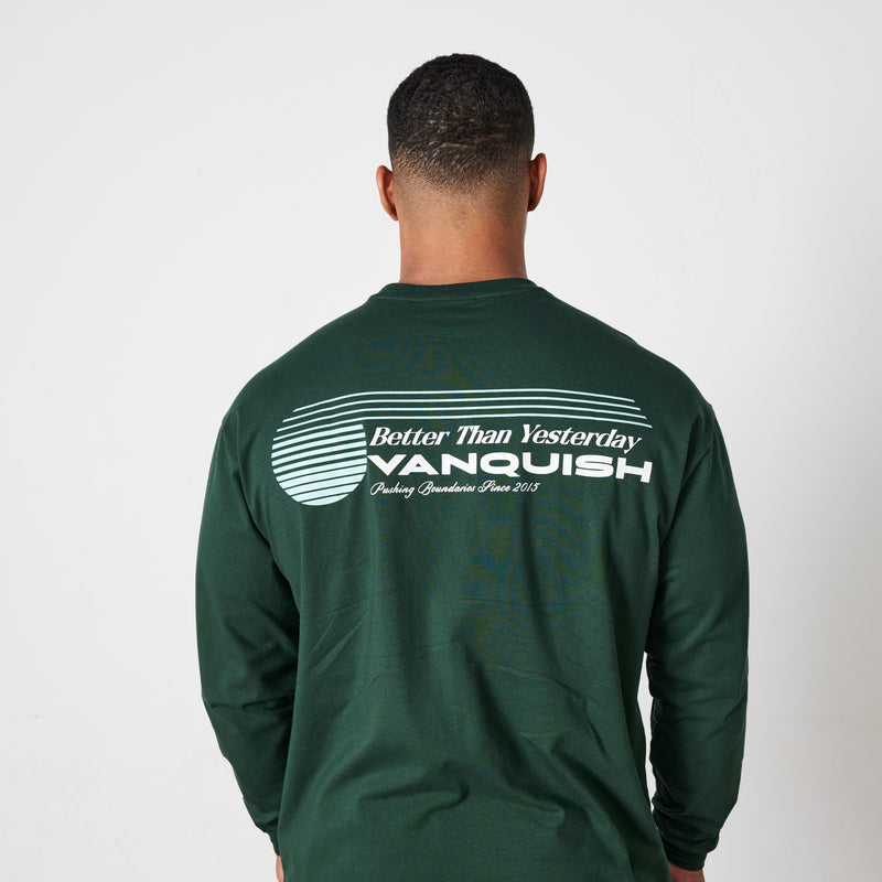 VANQUISH FITNESS Athletics Divisionモデル オーバーサイズ長袖Tシャツ 国内発送 2枚目の画像