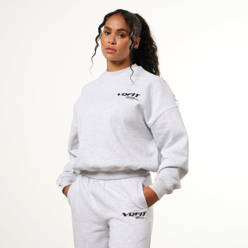 Vanquish Racer Ice Grey Oversized Sweatshirt 3枚目の画像