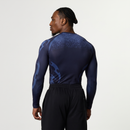 TRIBAL COMPRESSION NAVY LONG SLEEVE T SHIRT 2枚目の画像