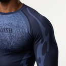 TRIBAL COMPRESSION NAVY LONG SLEEVE T SHIRT 3枚目の画像