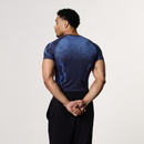 TRIBAL COMPRESSION NAVY SHORT SLEEVE T SHIRT 2枚目の画像