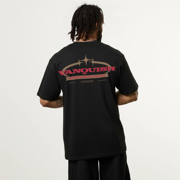 REVOLVE CROWN BLACK OVERSIZED T SHIRT 1枚目の画像