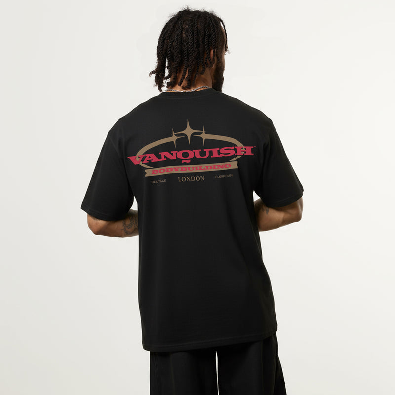 REVOLVE CROWN BLACK OVERSIZED T SHIRT 1枚目の画像