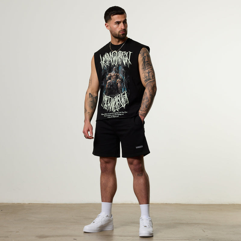 Vanquish Olympus Black Zeus Oversized Boxy Cut Off 3枚目の画像