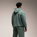 WASHED GREEN OVERSIZED PULLOVER HOODIE 3枚目の画像