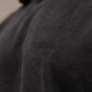 WASHED BLACK OVERSIZED PULLOVER HOODIE 4枚目の画像