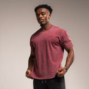 WASHED RED OVERSIZED T SHIRT 1枚目の画像