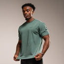 WASHED GREEN OVERSIZED T SHIRT 1枚目の画像