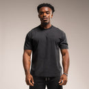 WASHED BLACK OVERSIZED T SHIRT 1枚目の画像