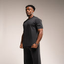 WASHED BLACK OVERSIZED T SHIRT 2枚目の画像