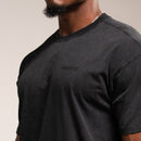 WASHED BLACK OVERSIZED T SHIRT 3枚目の画像