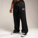 BADGE BLACK HEAVYWEIGHT OVERSIZED STRAIGHT LEG SWEATPANTS 1枚目の画像