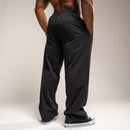 BADGE BLACK HEAVYWEIGHT OVERSIZED STRAIGHT LEG SWEATPANTS 2枚目の画像