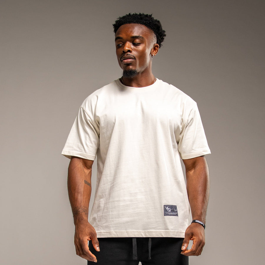 BADGE OFF WHITE HEAVYWEIGHT OVERSIZED T SHIRT 1枚目の画像