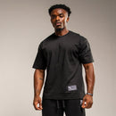 BADGE BLACK HEAVYWEIGHT OVERSIZED T SHIRT 1枚目の画像