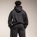 BADGE BLACK HEAVYWEIGHT OVERSIZED PULLOVER HOODIE 2枚目の画像