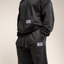 BADGE BLACK HEAVYWEIGHT OVERSIZED PULLOVER HOODIE 3枚目の画像