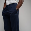 EVOLVE NAVY OVERSIZED CUFFED SWEATPANTS 3枚目の画像