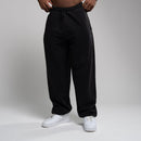 EVOLVE BLACK OVERSIZED CUFFED SWEATPANTS 1枚目の画像