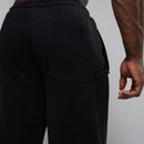 EVOLVE BLACK OVERSIZED CUFFED SWEATPANTS 4枚目の画像