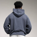 EVOLVE DARK GREY OVERSIZED FULL ZIP HOODIE 2枚目の画像