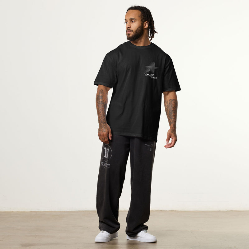 REVOLVE DUAL STAR BLACK OVERSIZED TEE 4枚目の画像