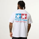 REVOLVE DUAL STAR WHITE OVERSIZED TEE 1枚目の画像