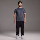 EVOLVE DARK GREY SLIM FIT PERFORMANCE T SHIRT 3枚目の画像