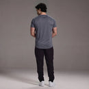 EVOLVE DARK GREY SLIM FIT PERFORMANCE T SHIRT 4枚目の画像