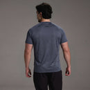 EVOLVE DARK GREY SLIM FIT PERFORMANCE T SHIRT 2枚目の画像