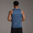 EVOLVE BLUE GREY SLIM FIT PERFORMANCE TANK 2枚目の画像