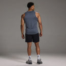 EVOLVE DARK GREY SLIM FIT PERFORMANCE TANK 4枚目の画像