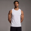 EVOLVE WHITE SLIM FIT PERFORMANCE TANK 1枚目の画像