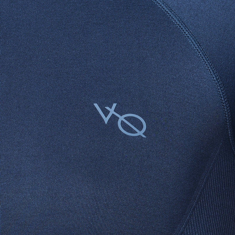 Vanquish Elevate Seamless Denim Blue Cap Sleeve Cropped T Shirt 2枚目の画像