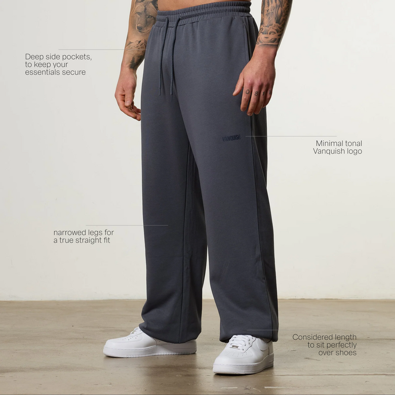 スウェットパンツ VQ dark gray Tapered Bottoms スウェットパンツ VQ dark gray Tapered Bottoms 楽天市場
