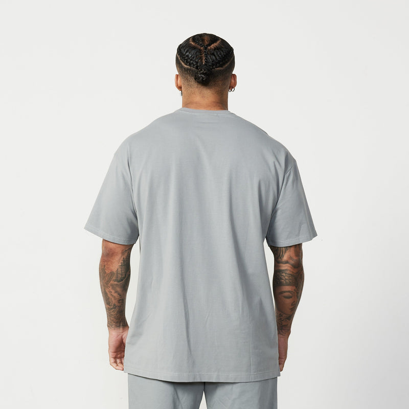 Vanquish Essential Steel Grey Oversized T Shirt 4枚目の画像