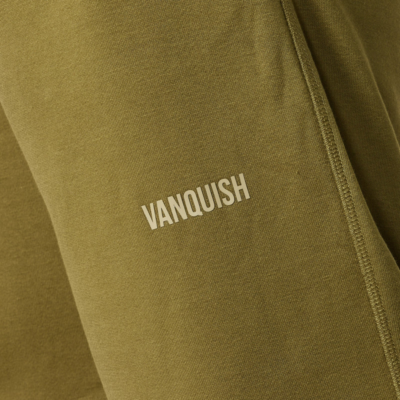Vanquish Essential Olive Green Oversized Sweatpants 3枚目の画像