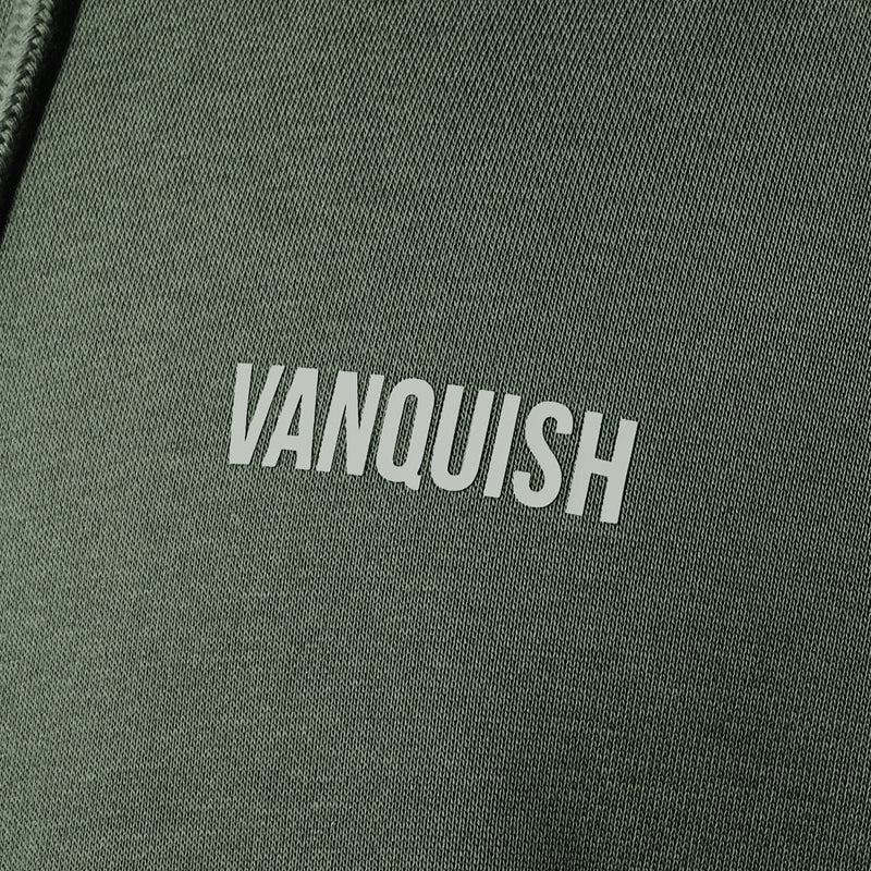 Vanquish Essential Forest Green Oversized Pullover Hoodie 5枚目の画像