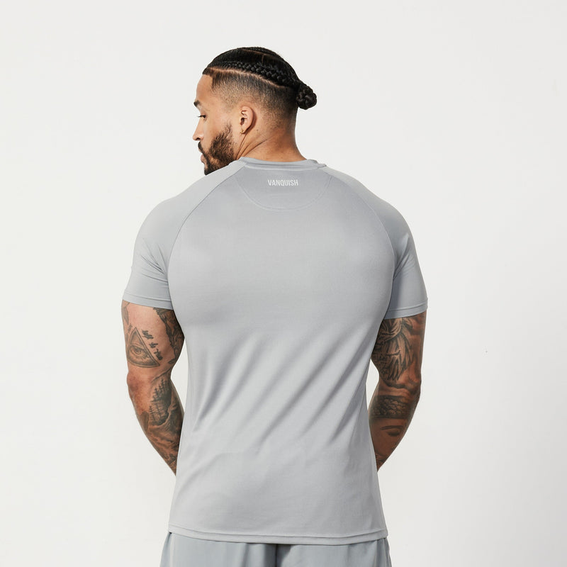 Vanquish Essential Steel Grey Performance Short Sleeve T Shirt 4枚目の画像
