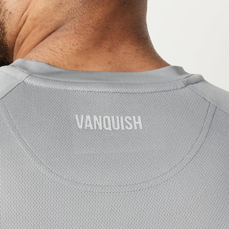Vanquish Essential Steel Grey Performance Short Sleeve T Shirt 3枚目の画像