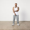 Vanquish White Ribbed Fitted Tank 2枚目の画像