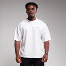 EVOLVE WHITE BOXY OVERSIZED T SHIRT 1枚目の画像