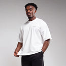 EVOLVE WHITE BOXY OVERSIZED T SHIRT 2枚目の画像