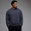 EVOLVE DARK GREY OVERSIZED SWEATER 1枚目の画像