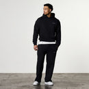 EVOLVE BLACK OVERSIZED PULLOVER HOODIE 3枚目の画像