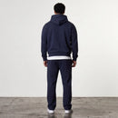 EVOLVE NAVY OVERSIZED PULLOVER HOODIE 4枚目の画像